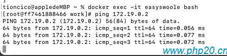 关于mac 系统docker 使用桥接网络ip 宿主机无法访问容器的问题